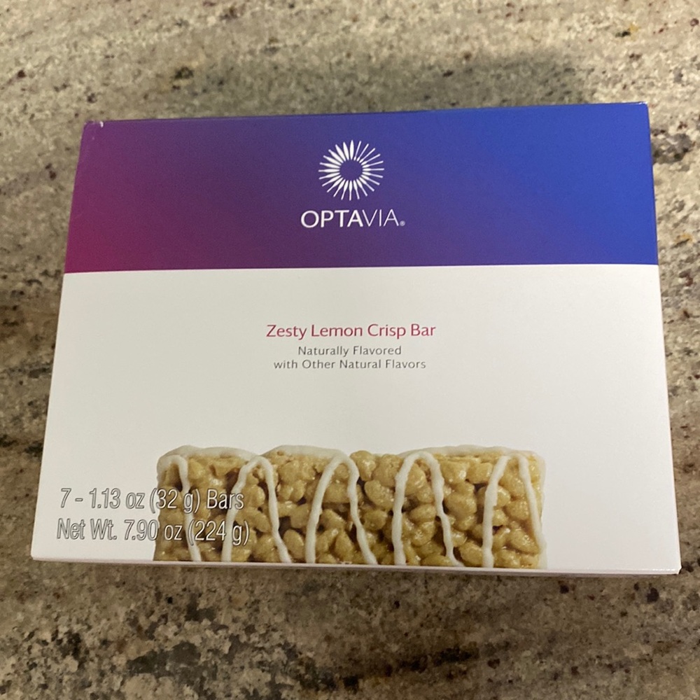 Optavia Zesty Lemon fuelings